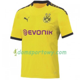 Koszulka Borussia Dortmund Domowe Koszulki Piłkarskie 2019-2020 Krótki Rękaw